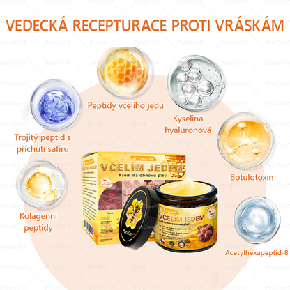 🧡PuraCure® Krém na obnovu pleti s včelím jedem 🔥 Český vývoj, výroba a dodávka v České republice