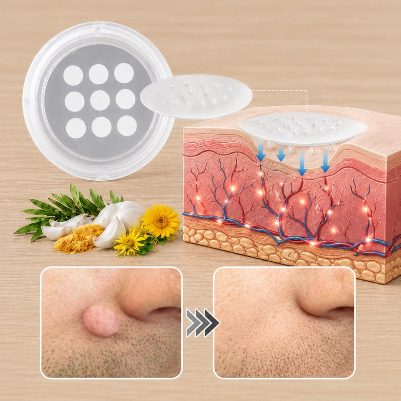 💖💖💖PuraCure® 2 v 1 mikroihličková a hydrokoloidná náplasť 🍀 | Na starostlivosť o vystúpené znamienka, akné, ploché bradavice a kožné výrastky | Pomáha redukovať vzhľad vrások, jaziev a nedokonalostí pokožky | Neviditeľná náplasť na tvár a telo