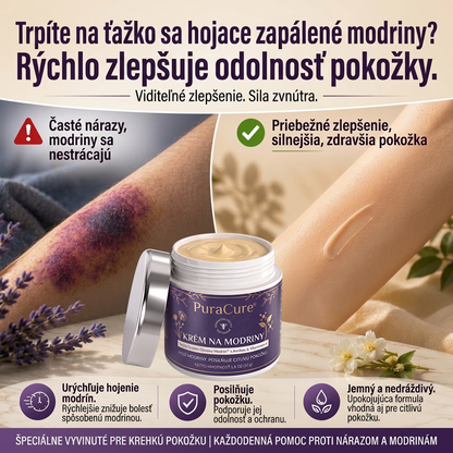 ⭐️ 100 000+ predaných kusov 💁‍♀️ – PuraCure® Regeneračný krém na modriny a spevnenie pokožky