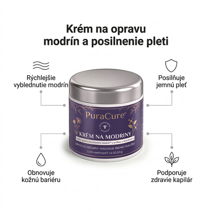 ⭐️ 100 000+ predaných kusov 💁‍♀️ – PuraCure® Regeneračný krém na modriny a spevnenie pokožky